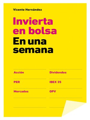 cover image of Invertir en bolsa en una semana